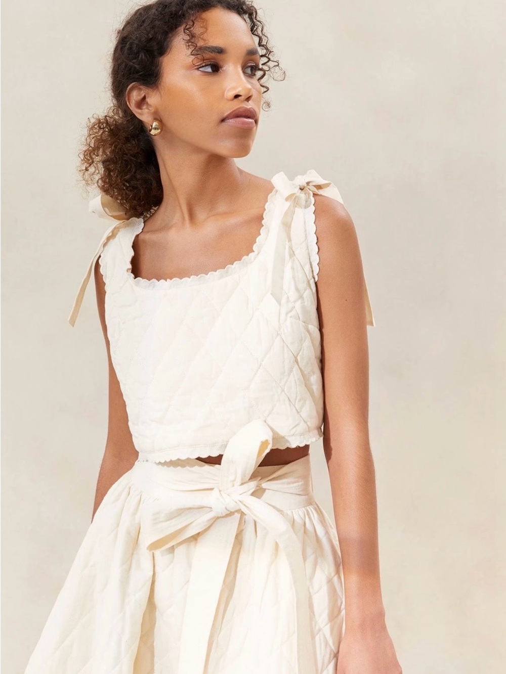 Loeffler Randall Quilted Top